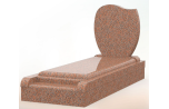 GPG 141 recette 100 x 250 - Stèle H07 en rose karina