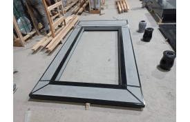 Semelle 140 x 240 x 5 en Noir Fin