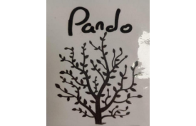 Grande Stèle Vert Feuille – Pando - Acier thermolaqué