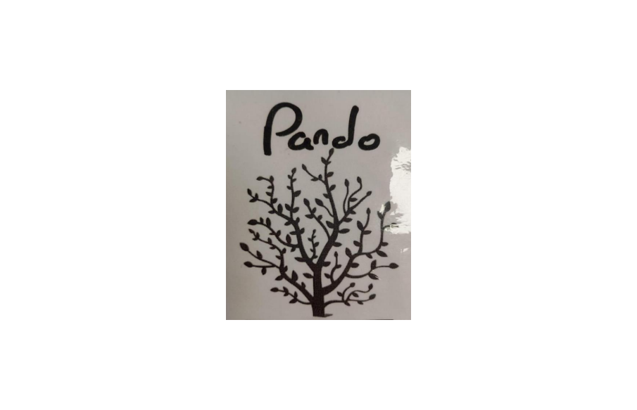 Grande Stèle Blanche – Pando - Acier Thermolaqué