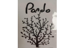 Grande Stèle Blanche – Pando - Acier Thermolaqué