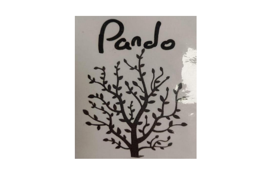 Petite Stèle Noire – Pando - Acier Thermolaqué