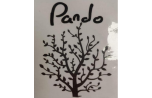 Petite Stèle Noire – Pando - Acier Thermolaqué