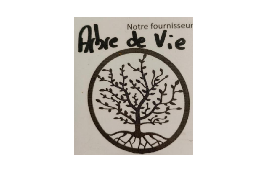 Petite Stèle Noire – Arbre de vie - Acier thermolaqué