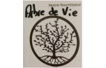 Grande Stèle Blanche – Arbre de vie - Acier Thermolaqué Blanc