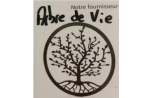 Grande Stèle Noire – Arbre de vie - Acier Thermolaqué