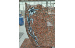 Monument en Rose karina avec motif SP20