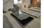 Monument GPG 340 en Kuppam Green et Noir Fin avec motif LD15