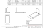 Monument GPG 283 en Granit Jasmine White et Noir Fin