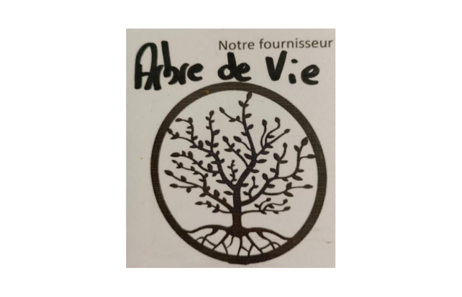 Petite Stèle Blanche– Arbre de vie - Acier thermolaqué