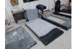 Monument GPG 249 en Granit Jasmine white et noir fin